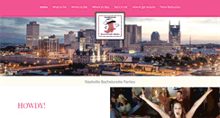 Desktop Screenshot of nashvillebacheloretteparties.com